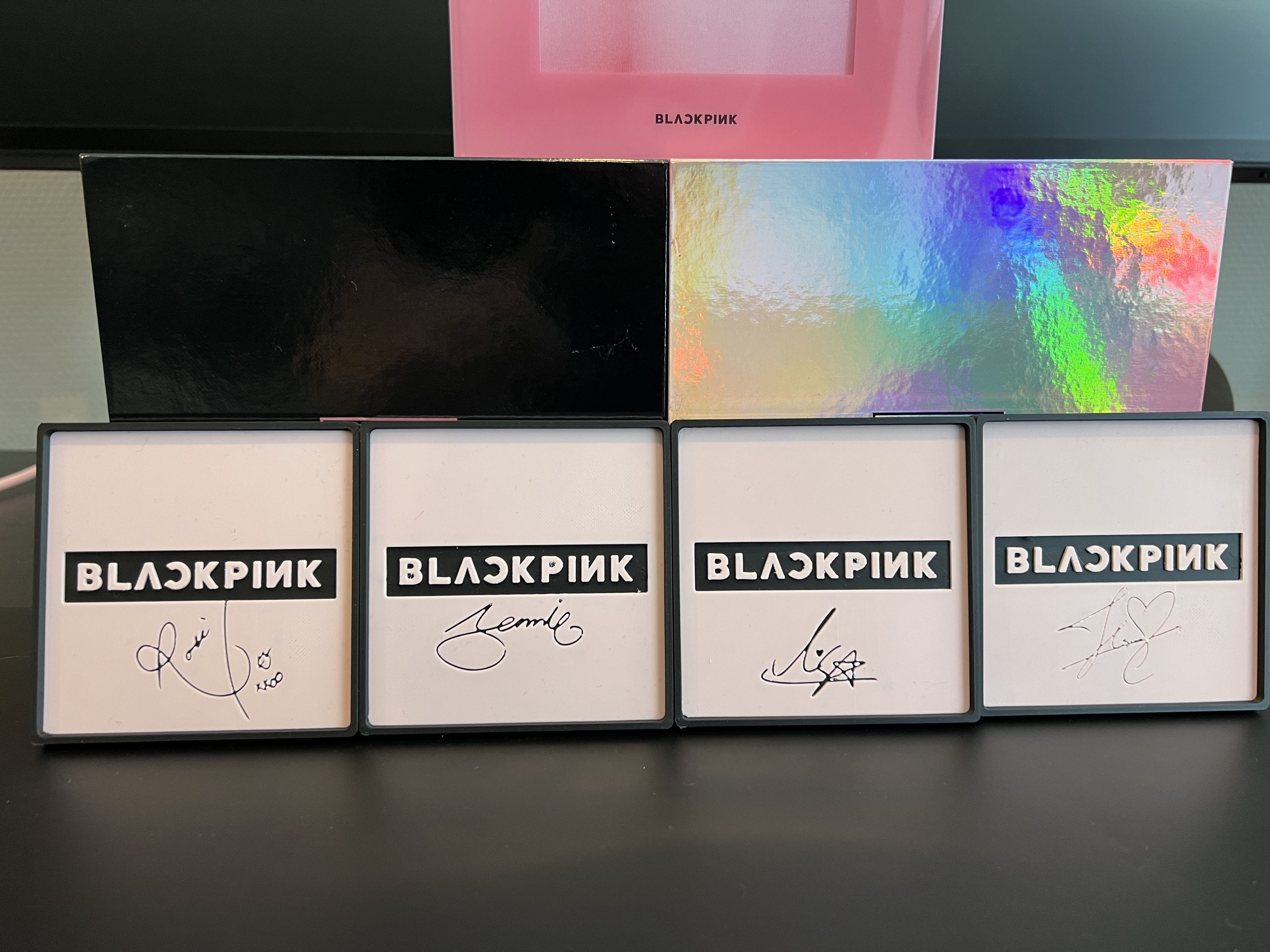 BLACKPINK Signature Coaster (Multi-Colour Possible)
