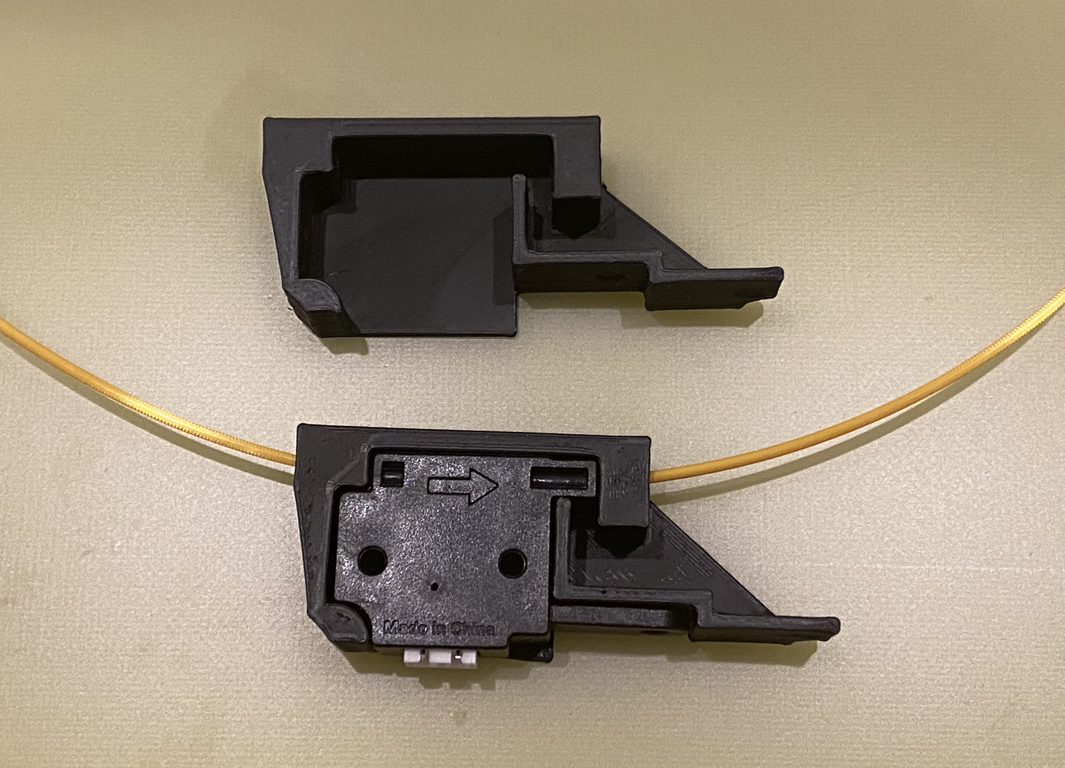 Anycubic Kobra Max /Plus and Vyper Filament Sensor Support / Guide / Mount MKII