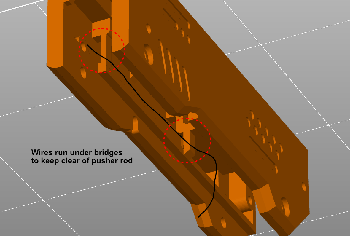 Gryphon Mech Cover with Wire Bridges 3D model thumbnail