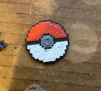 Chrome-themed Pokeball (pixel art noob) : r/PixelArt