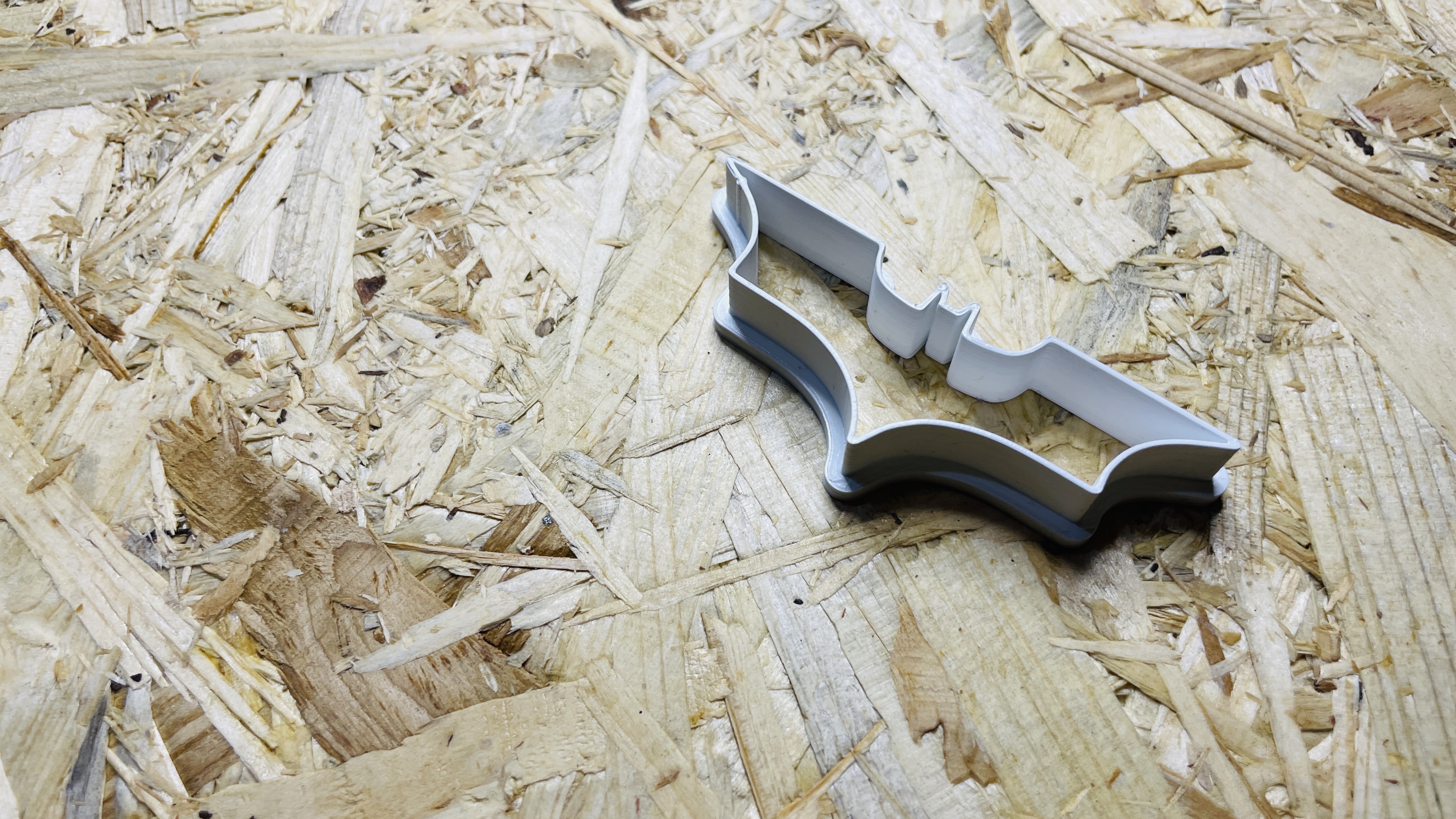 Miniatura 3 do modelo 3D Batman logo - cookiecutter