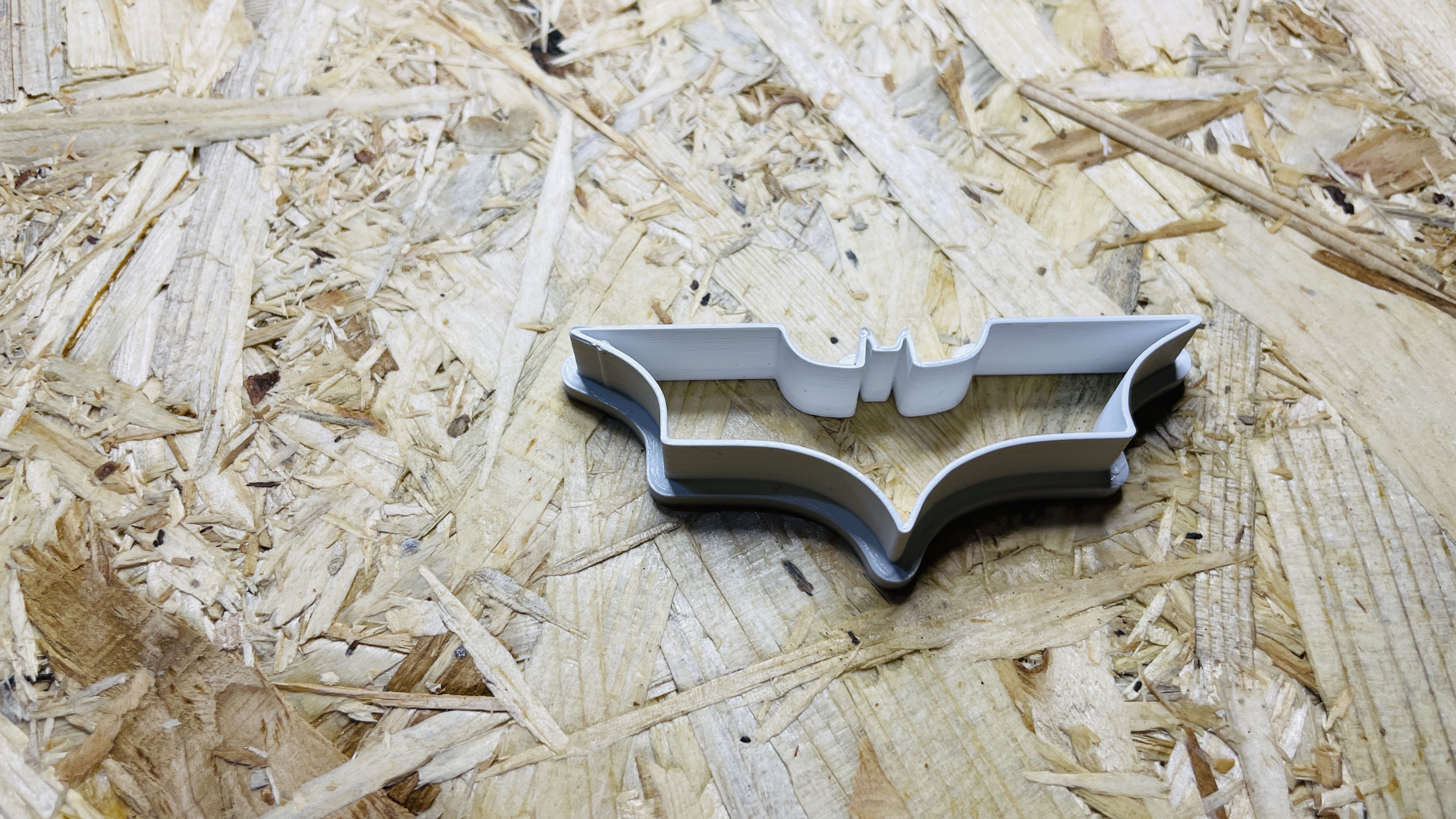 Miniatura 6 do modelo 3D Batman logo - cookiecutter