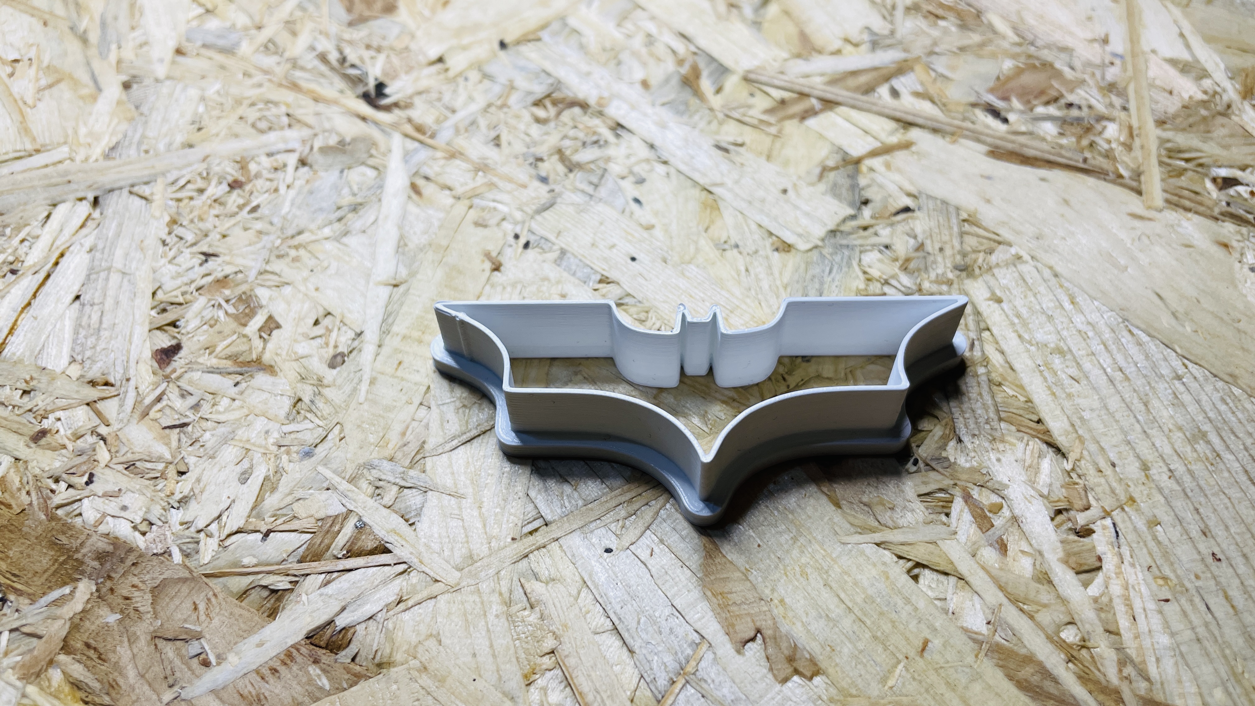 Miniatura 5 do modelo 3D Batman logo - cookiecutter