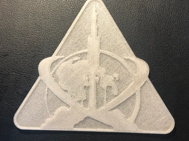 Artemis I Mission Patch Coaster