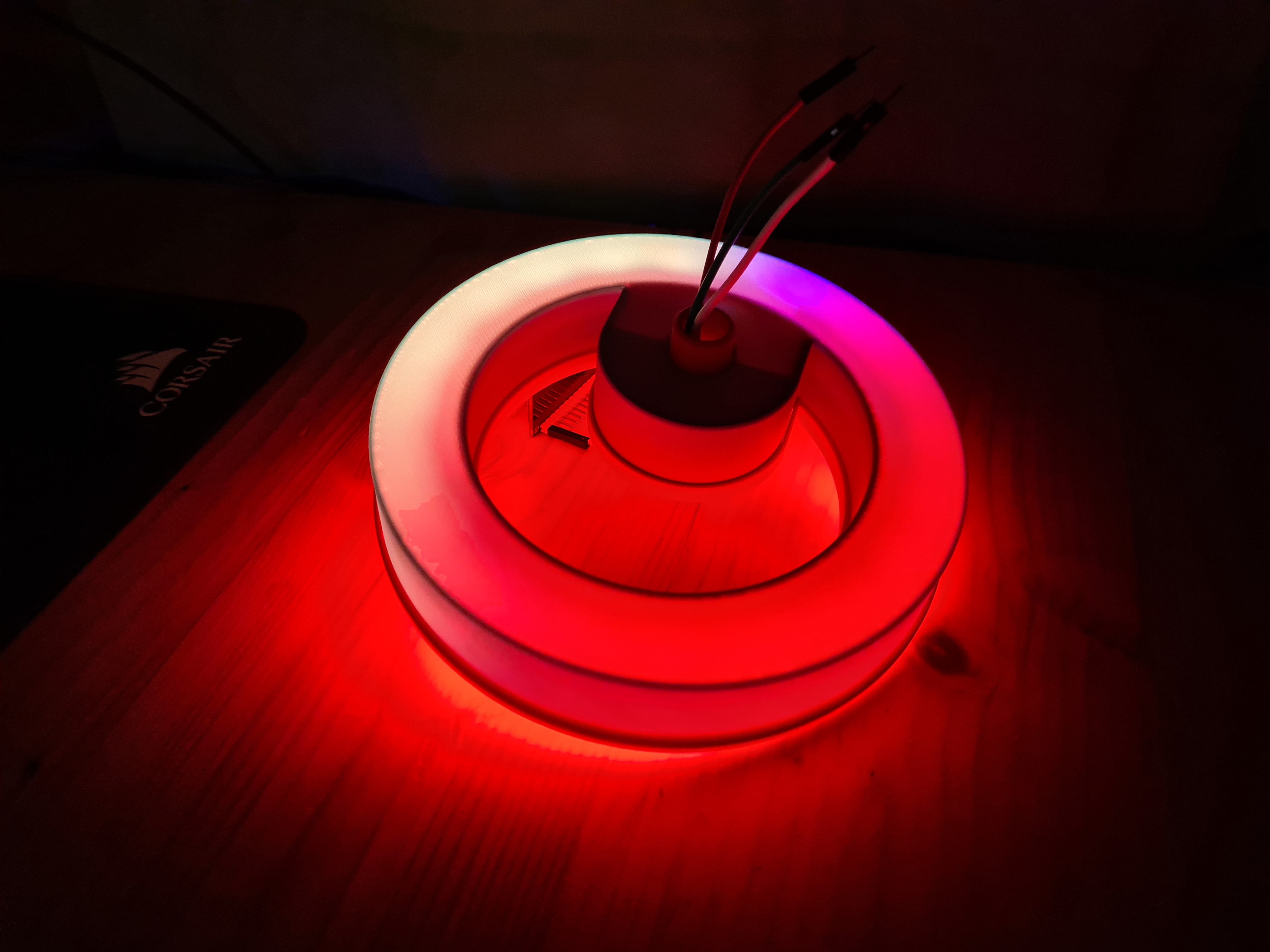Miniatura 13 do modelo 3D Wing Lamp (update Ring Element) Stack and Rotatable (Video)