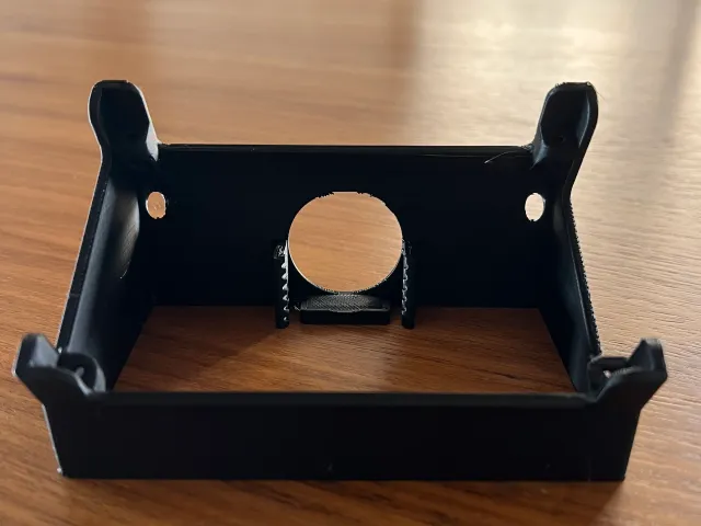 KlipperScreen - Floating Case for BTT TFT50 and Raspberry Pi 3 or Rasppberry Pi 4