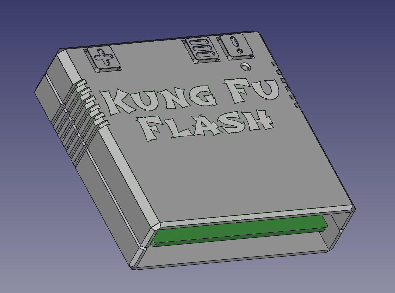 KungFuFlash Cartridge Case