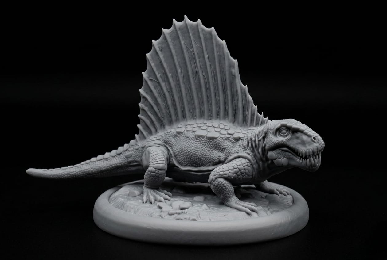 Dimetrodon Statue