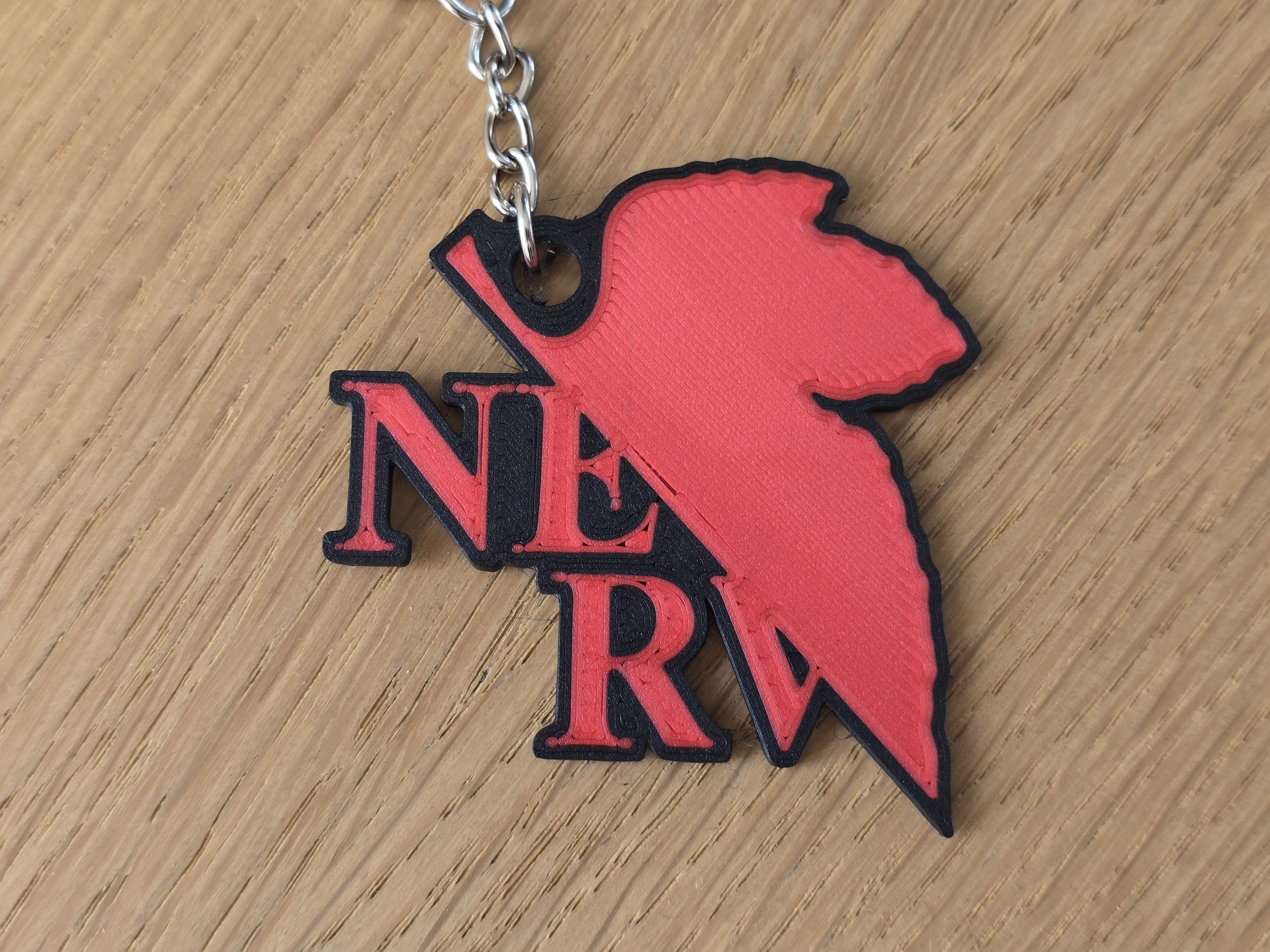 NERV Schlüsselanhänger Neon Genesis Evangelion v1
