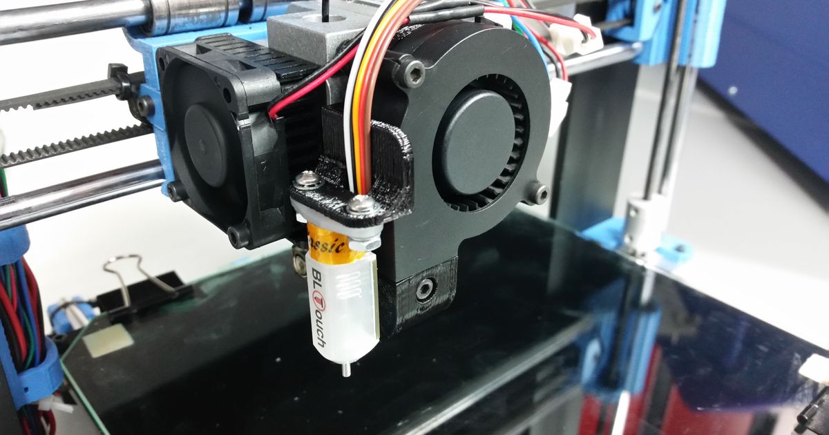 Anet A8 & Hephestos BLTouch Mount- Simple installation! by meie1kyl