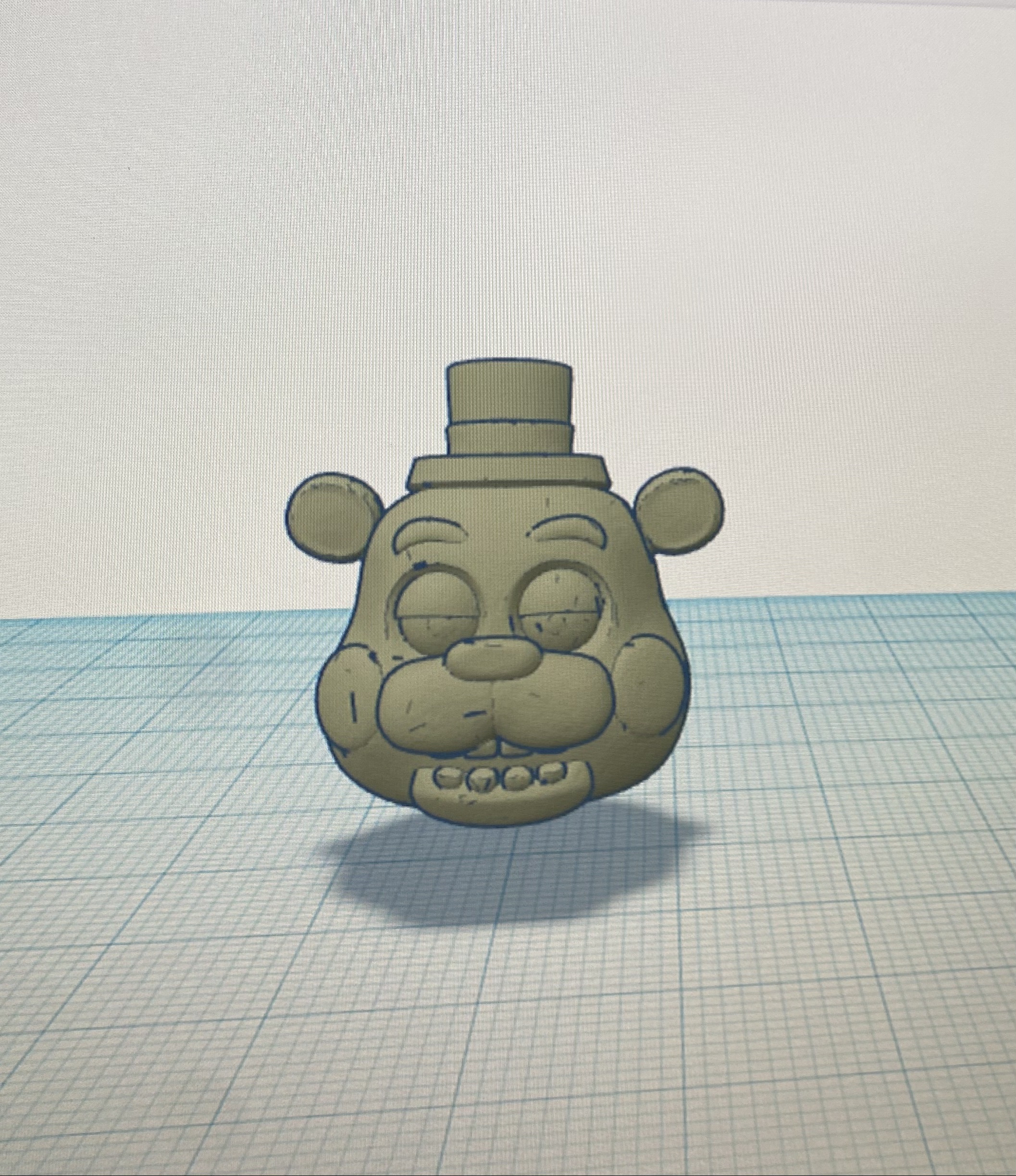 Lucky 13 Toy Freddy Head by BlackLion | Download free STL model |  Printables.com