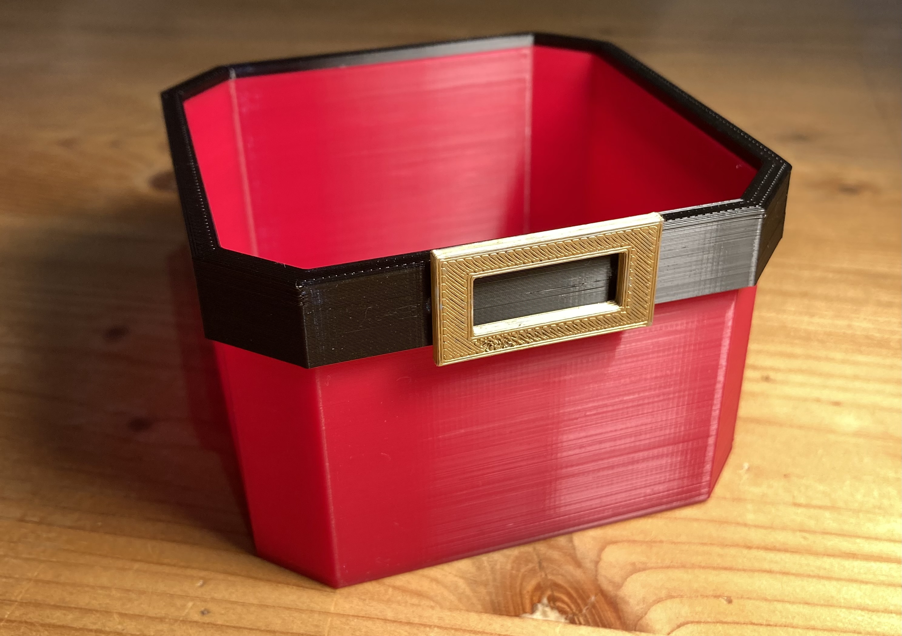 Snap-fit Santa Claus Box