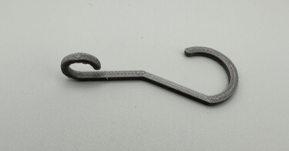 Ornament Hook by Will V Download free STL model