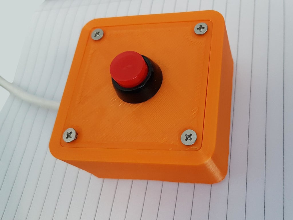 Button box for 12mm switches and buttons