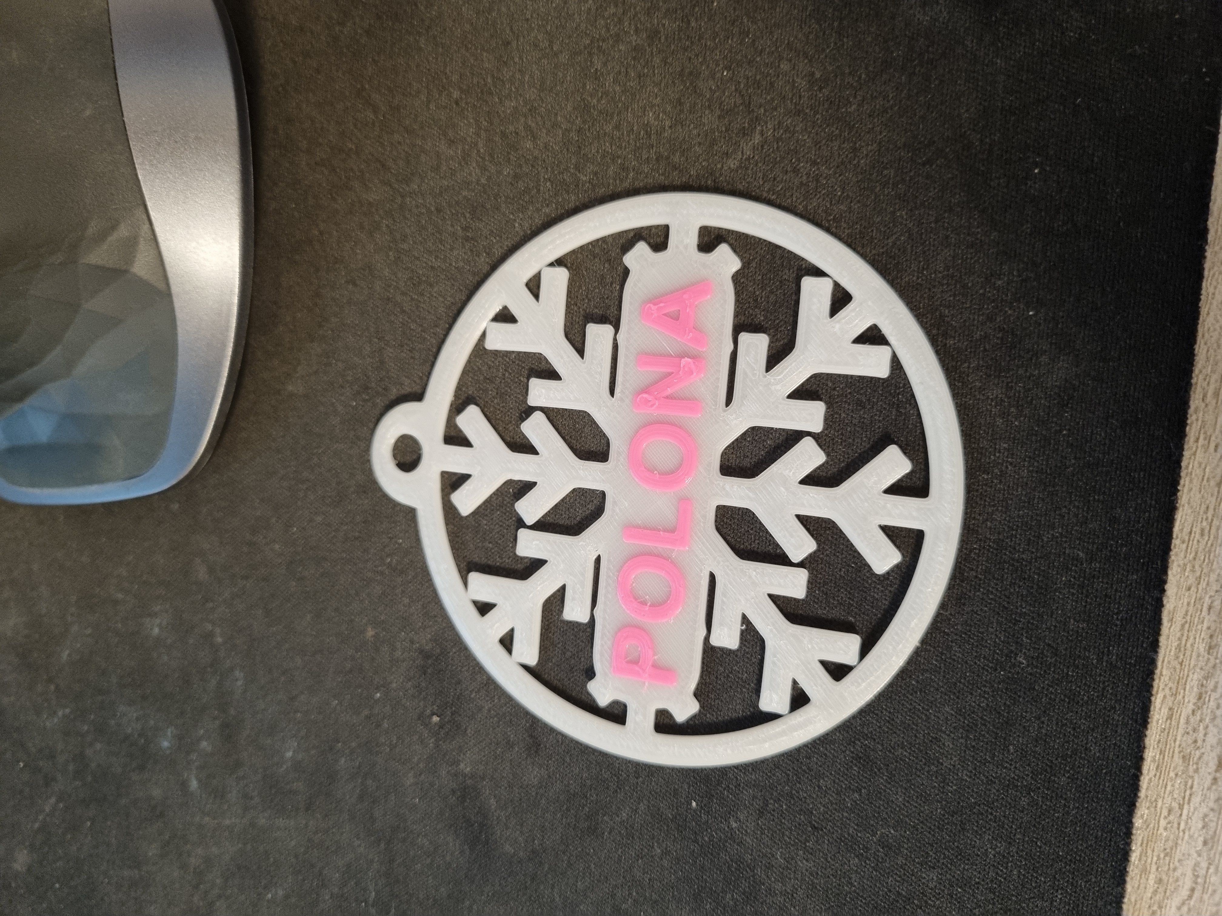 Snowflake with name (parameterizable) — thumbnail 2