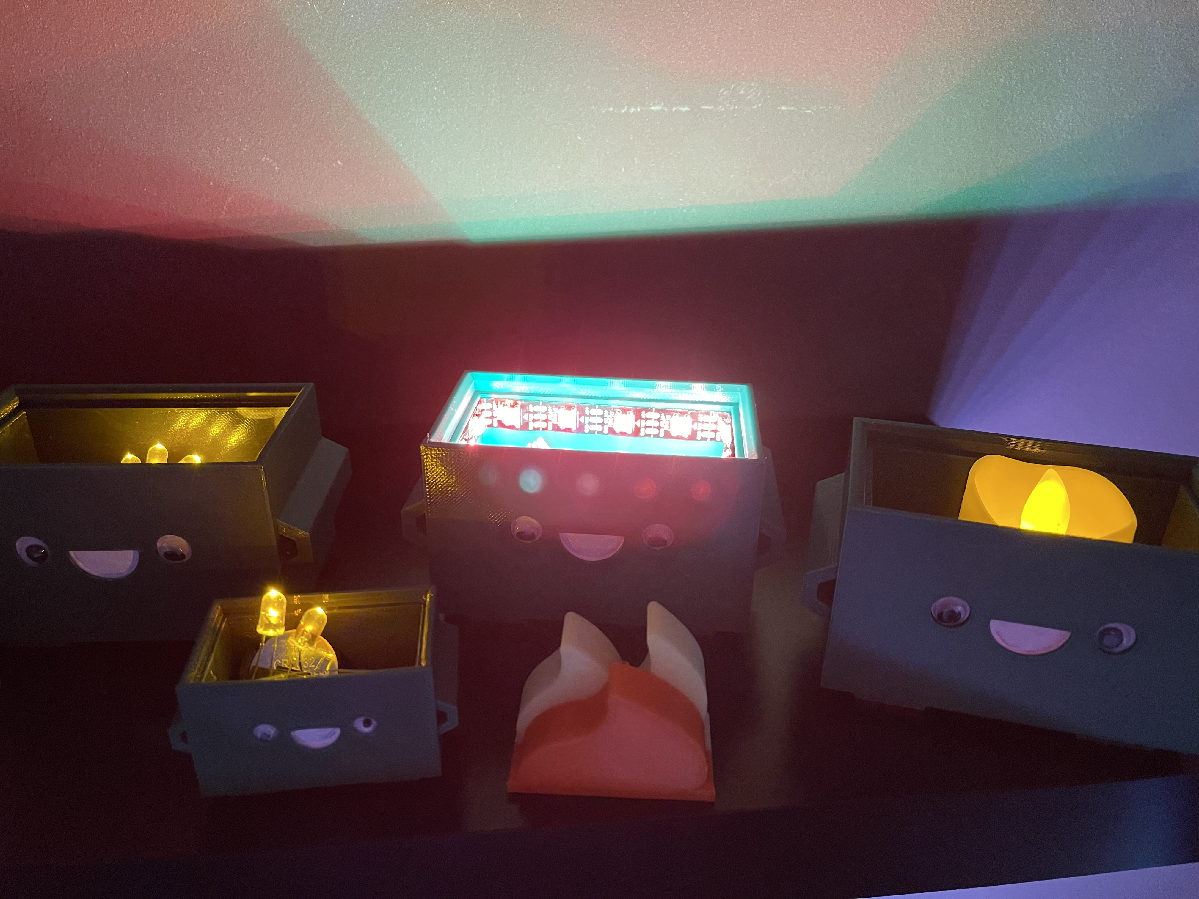 Miniatura 8 do modelo 3D Dumpster Fire with LEDs