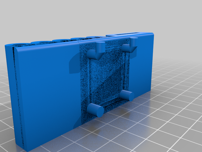 3D Printer Allen wrenches holder for Keter Pegboard by ciubecca