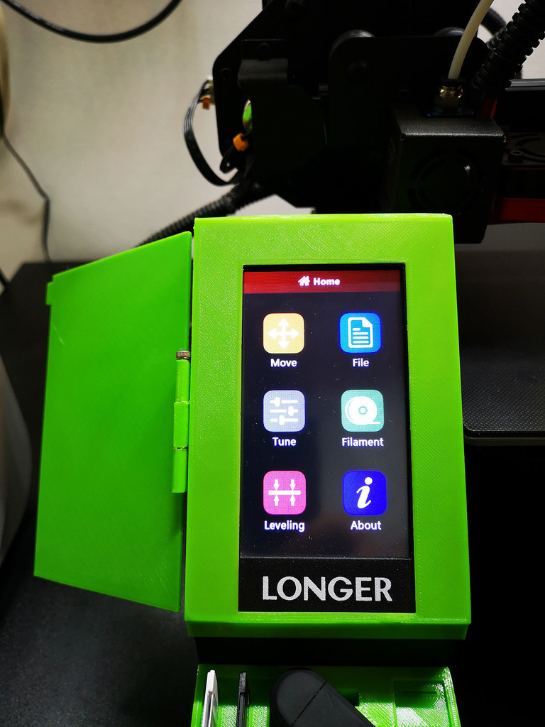 LONGER LK4 Pro / LK5 Pro / Alfawise U30 Pro display cover with door