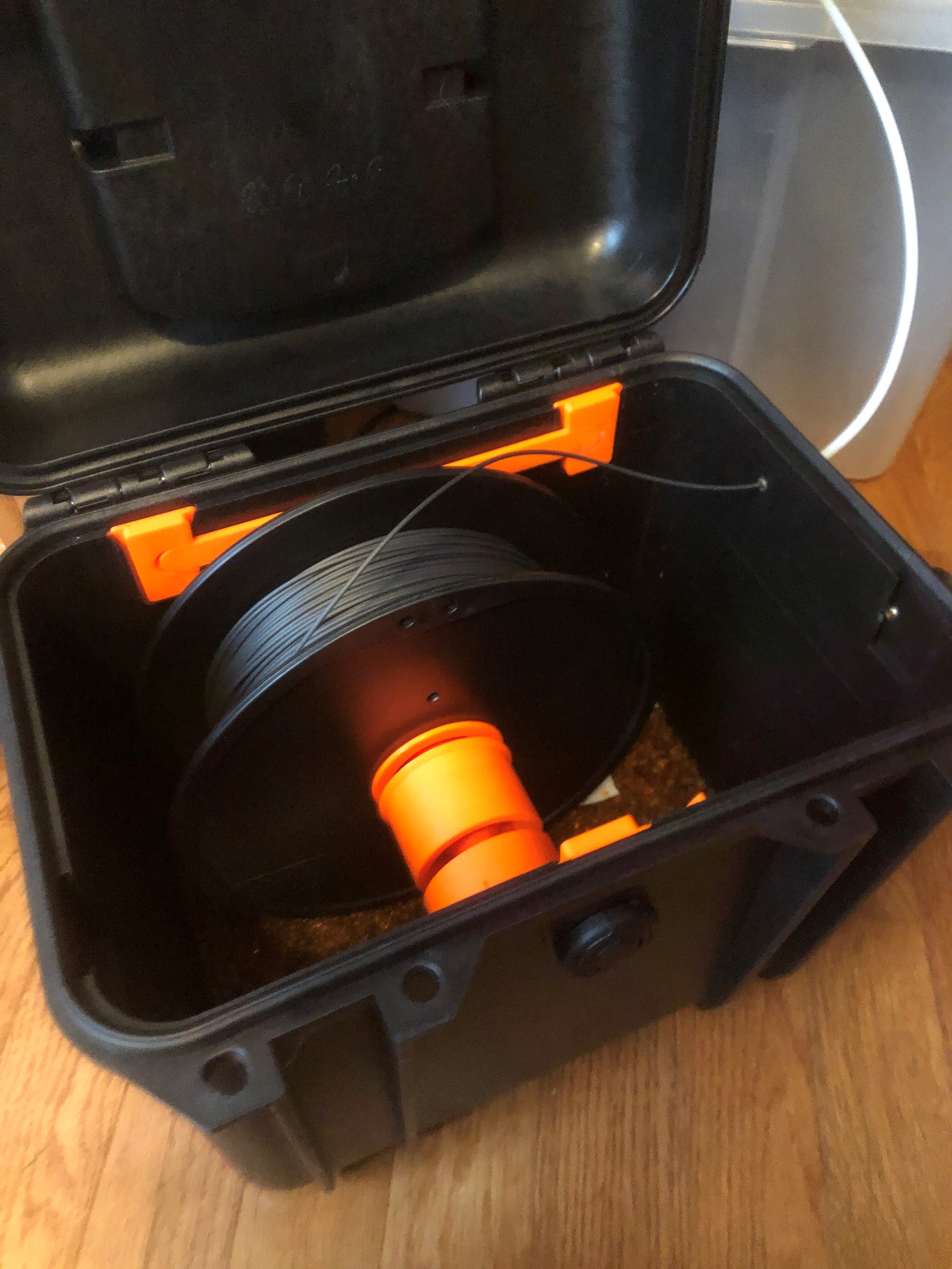 3D printed Filament Dry Box by Sumjai, Download free STL model