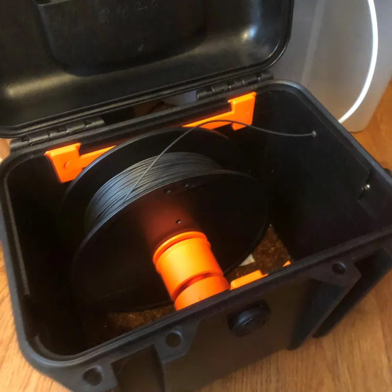 3D printed Filament Dry Box by Sumjai, Download free STL model