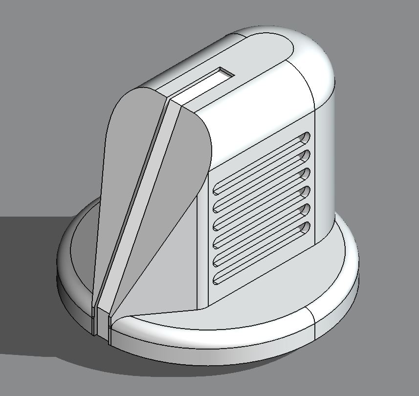 Airbus A320 EFIS Knob por Mark Ayton [MANTOGA] Descargar modelo STL