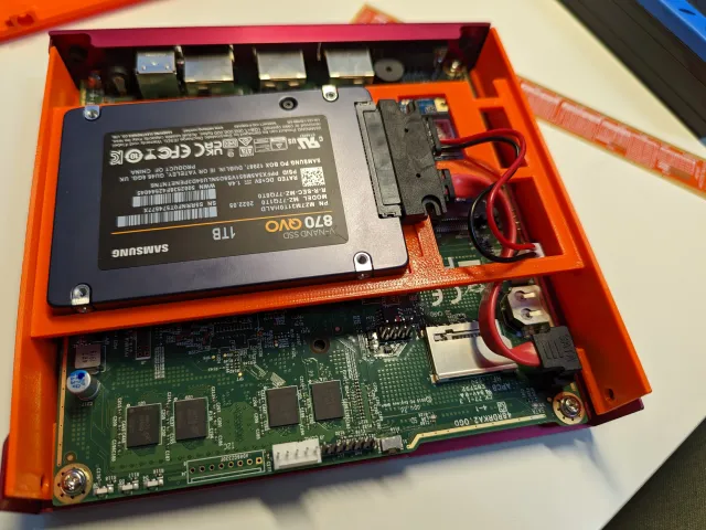PC Engines APU2 - SSD mounting bracket