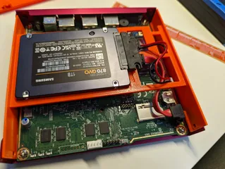 PC Engines APU2 - SSD mounting bracket
