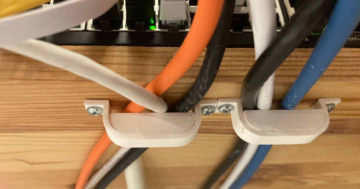 Network Cable Bracket par jonnybergdahl | Téléchargez gratuitement un ...