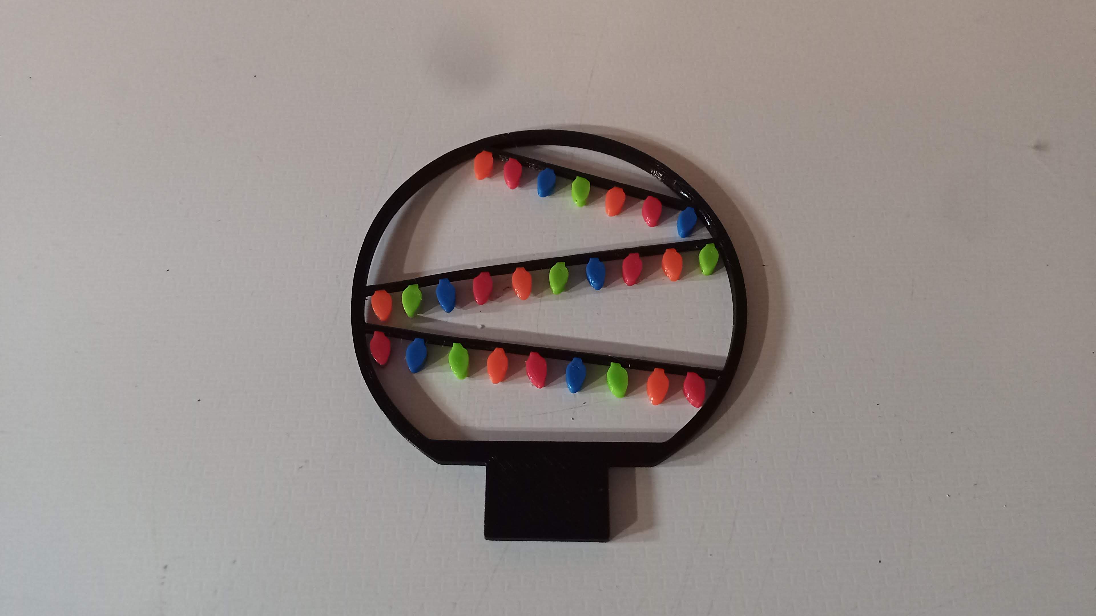 MMU Remix of Snowglobe bulbs plate