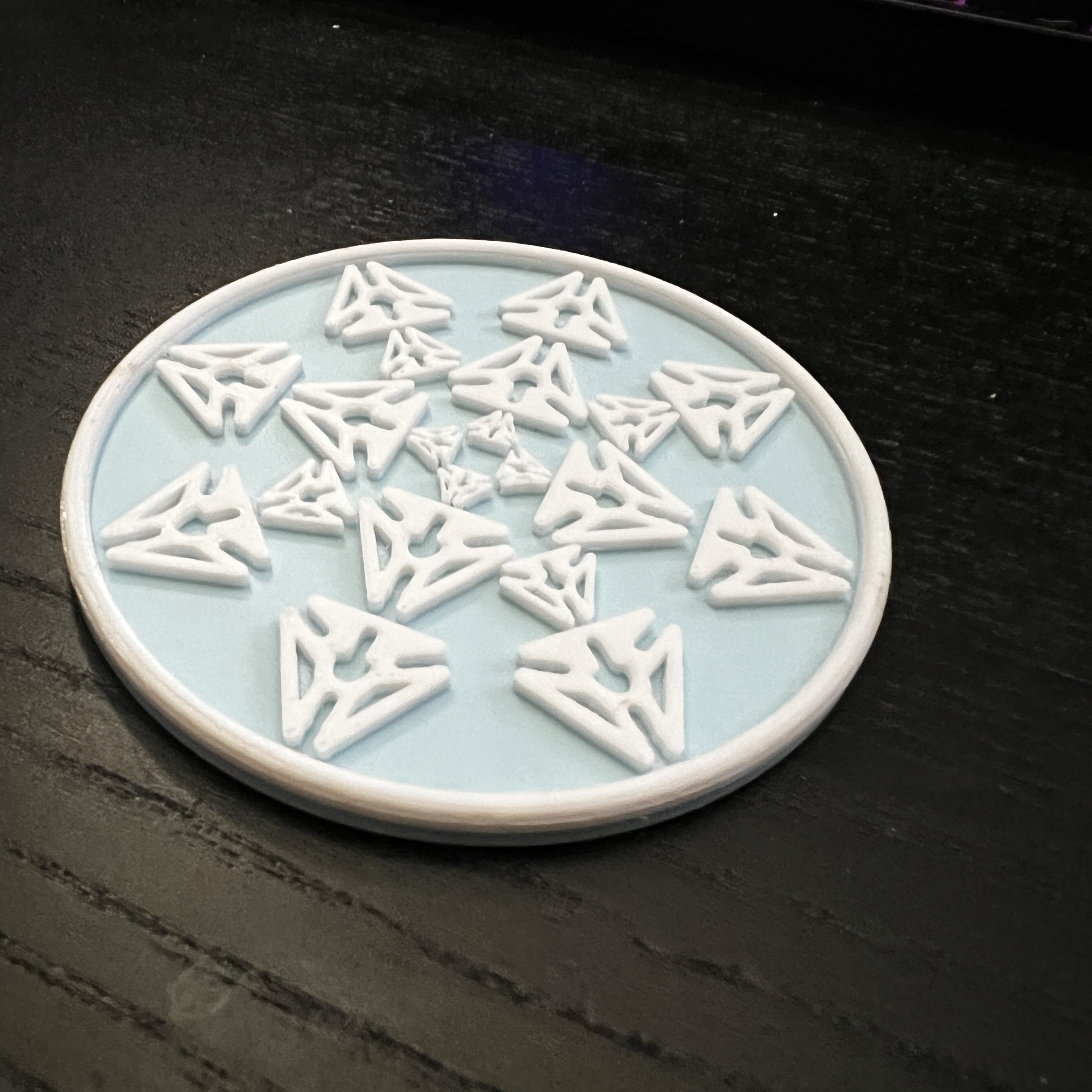 K2 Clipstmas Coaster 3D model thumbnail