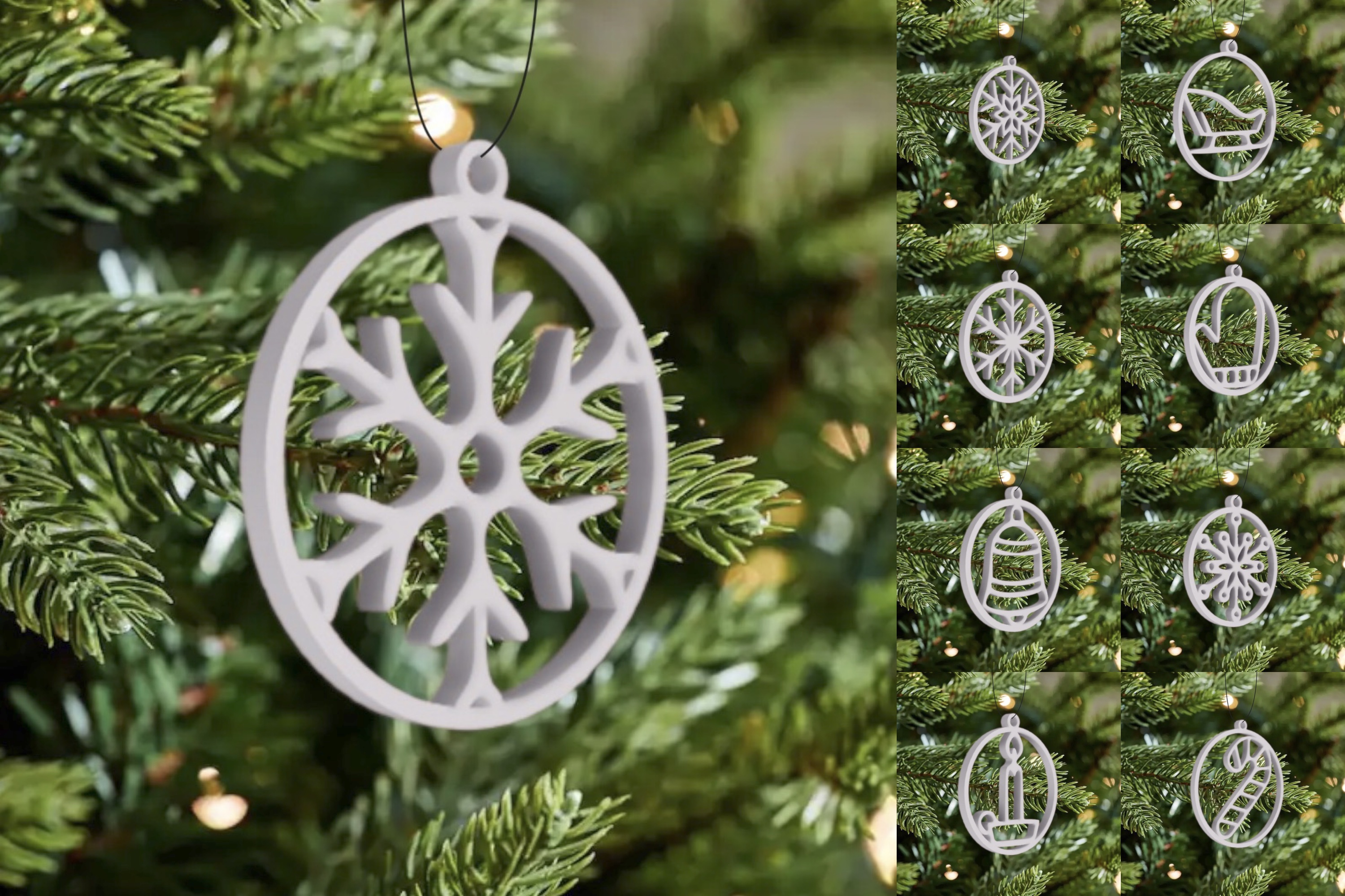 Christmas ball/decoration - snowflake4