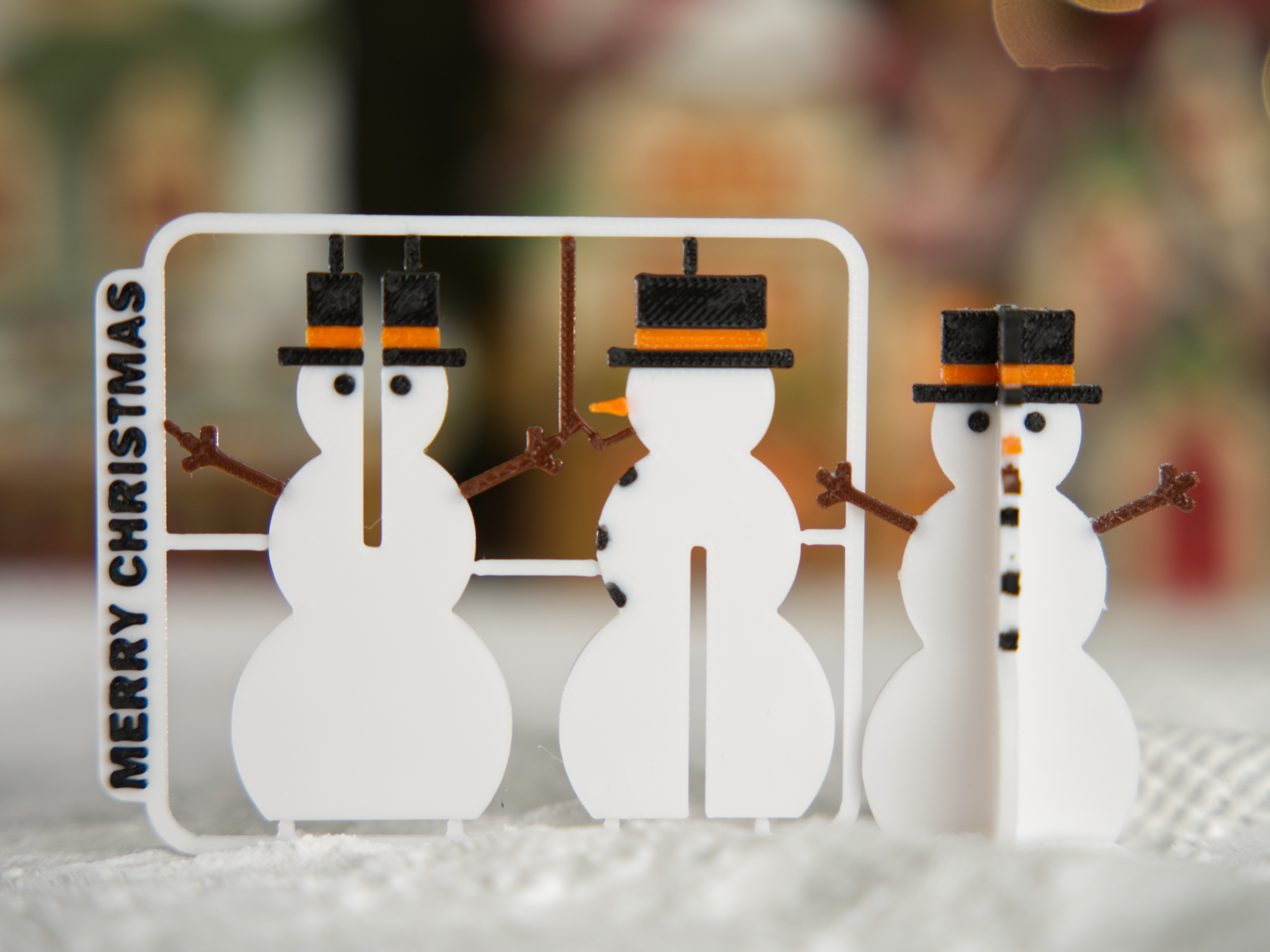 Snowman Christmas Card Kit