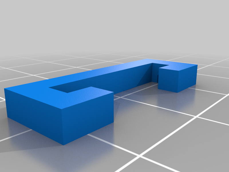 Nerf Rail Attachment parametric - Fusion 360