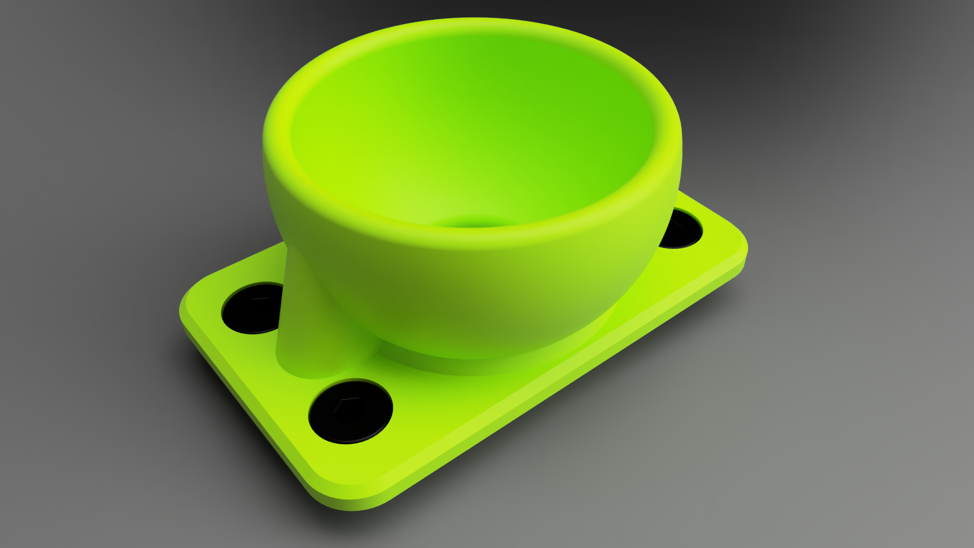 Squash Ball feet for 4040 or 4020 extrusions by LimeLab Download free