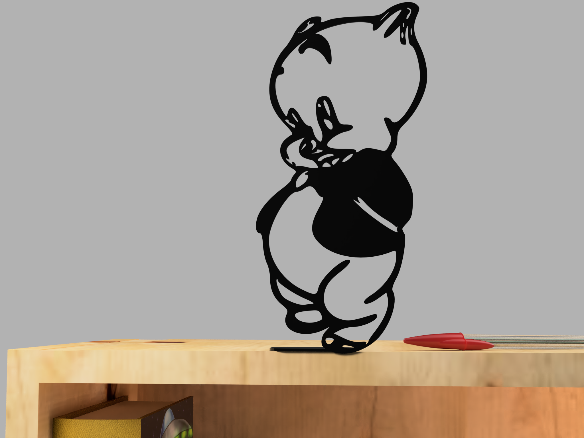 Porky the pig from Looney Tunes