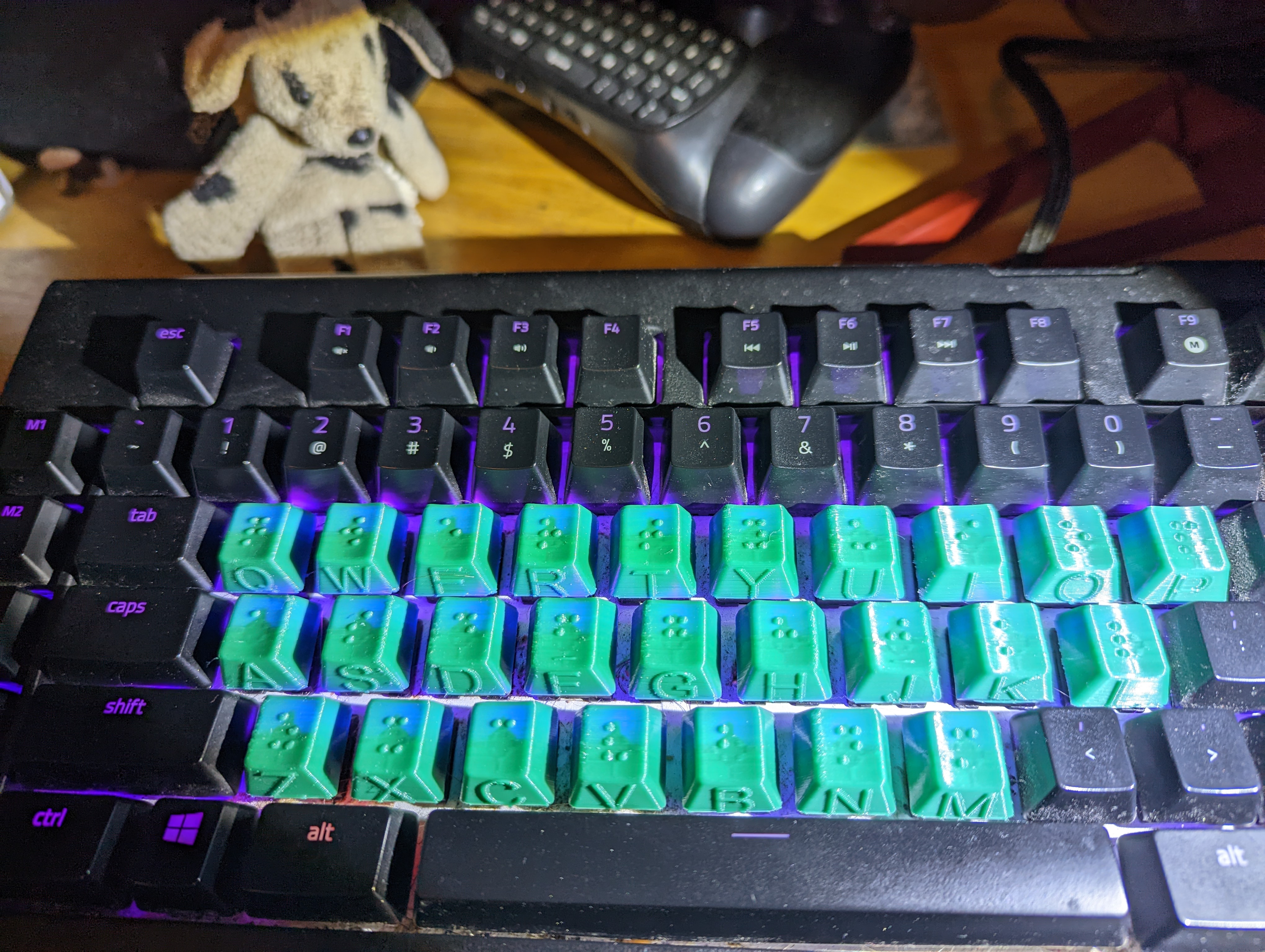 Braille key caps!