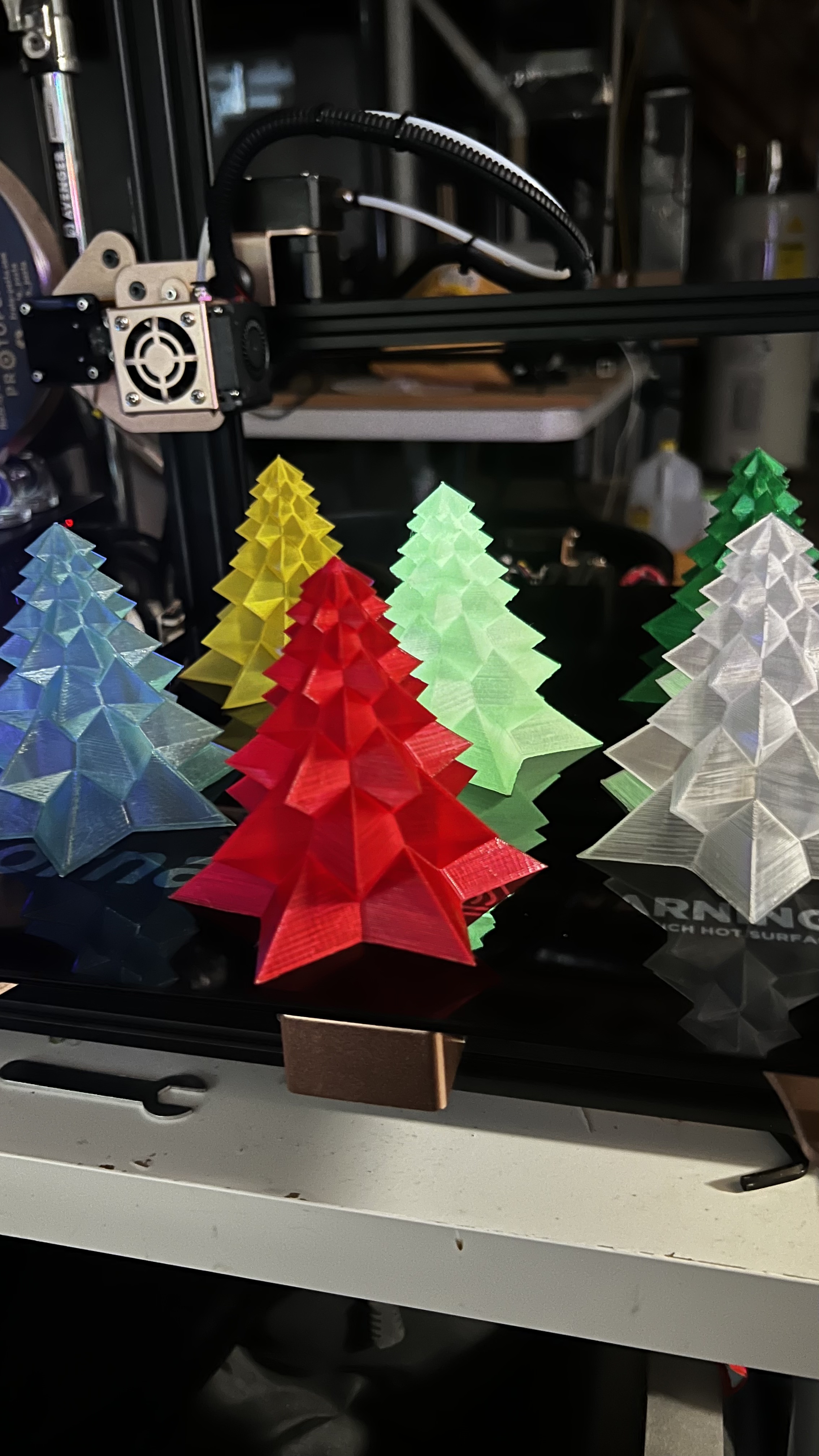 Christmas Tree Tea Light by LAYERXLAYER Download free STL model