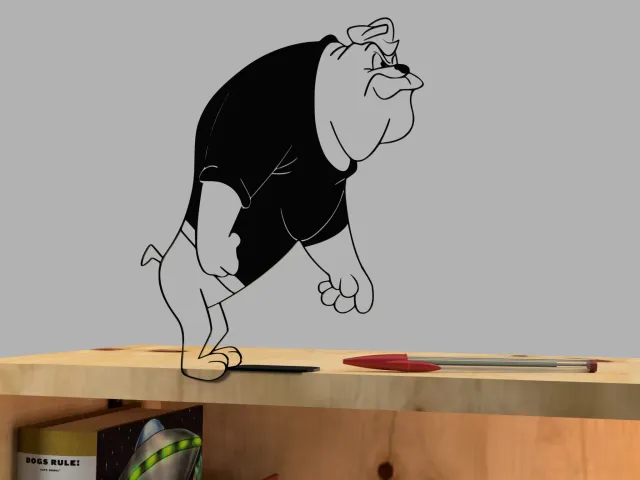 Spike the bulldog