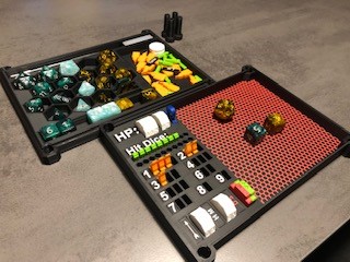 Miniatura 21 do modelo 3D DnD Dice box