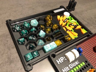 Miniatura 9 do modelo 3D DnD Dice box