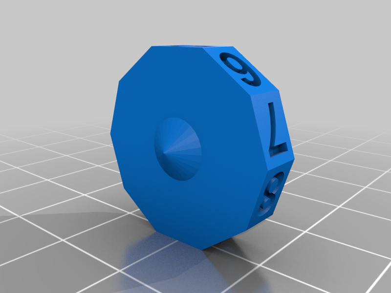 Miniatura 12 do modelo 3D DnD Dice box