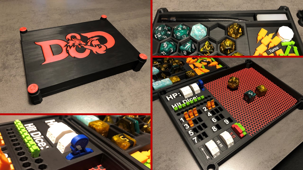 Miniatura 6 do modelo 3D DnD Dice box
