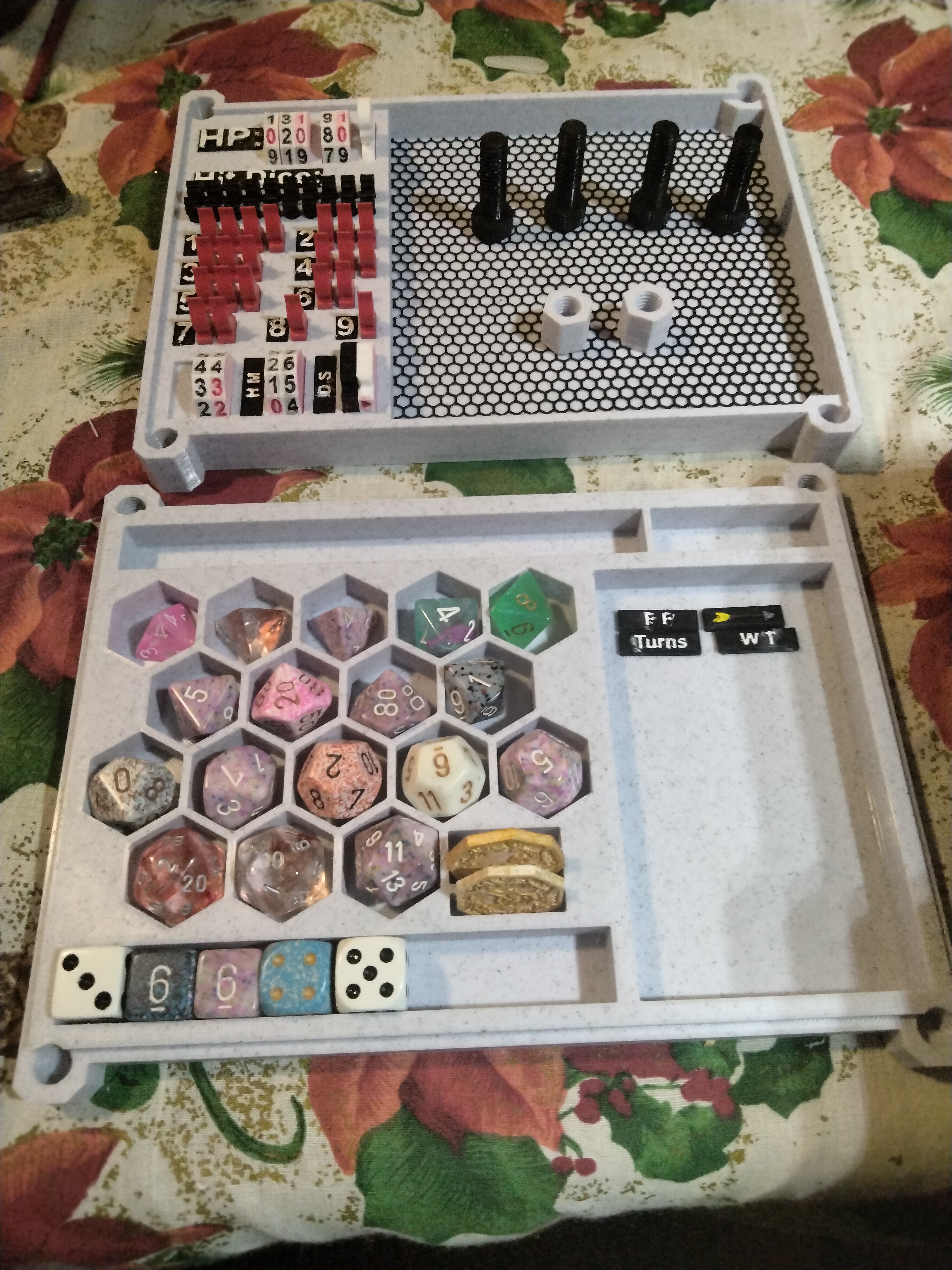Miniatura 22 do modelo 3D DnD Dice box