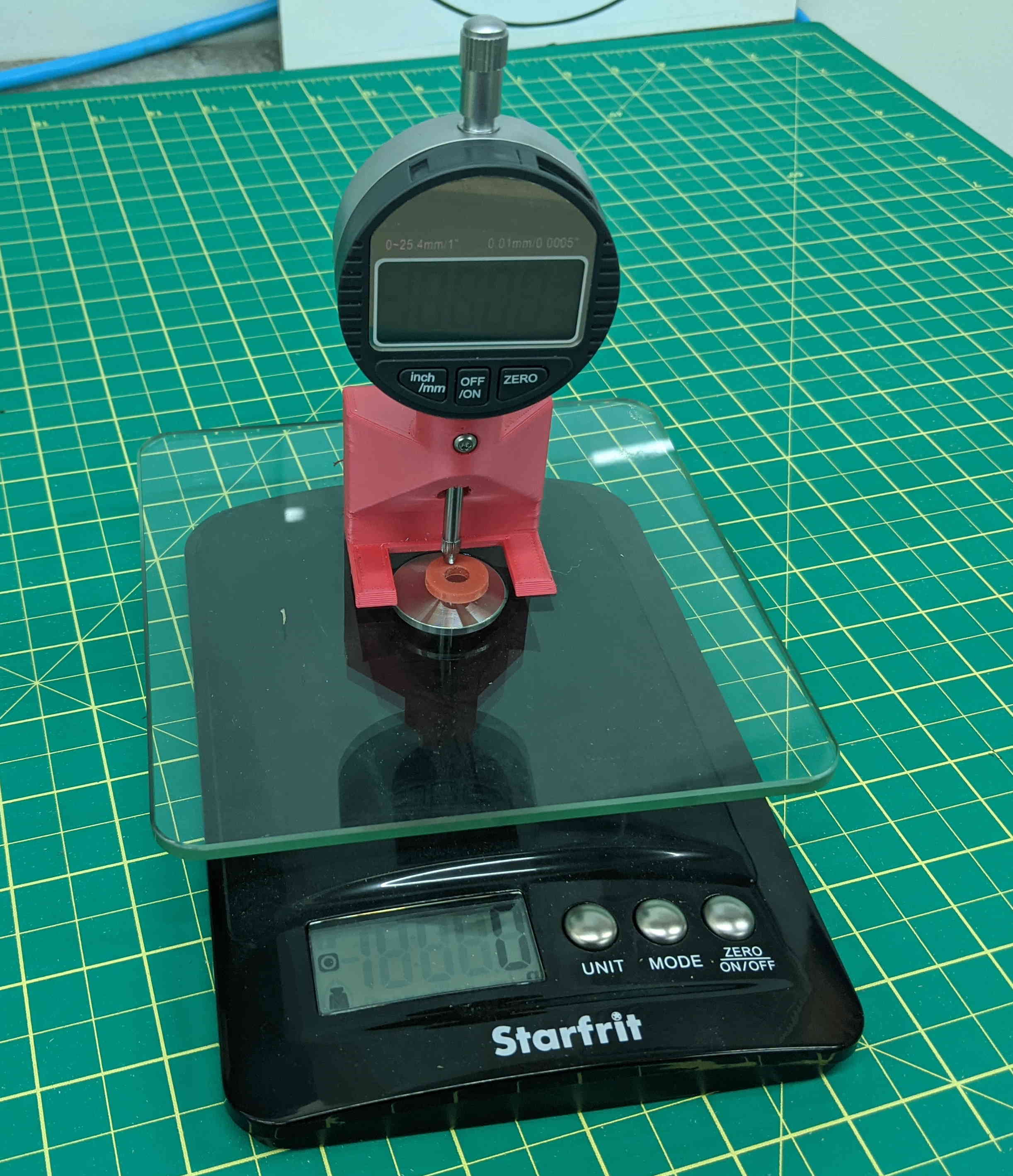 Belt Tension Tester Using a Dial Indicator by Klave Download free STL