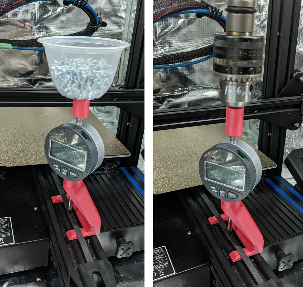 Belt Tension Tester Using a Dial Indicator by Klave Download free STL