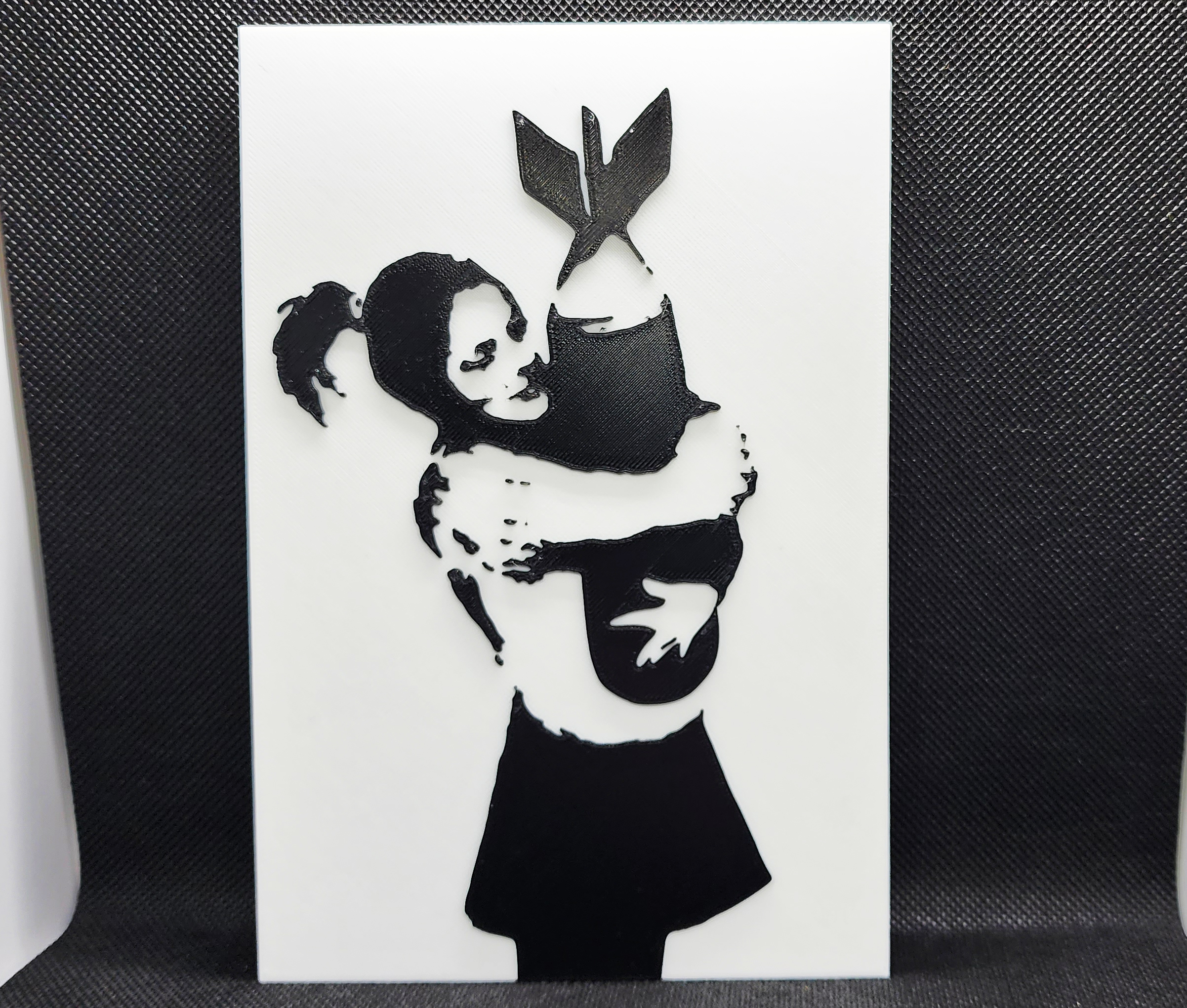 Banksy's Bomb Love - 2 Color w/filament change (1 at a time)