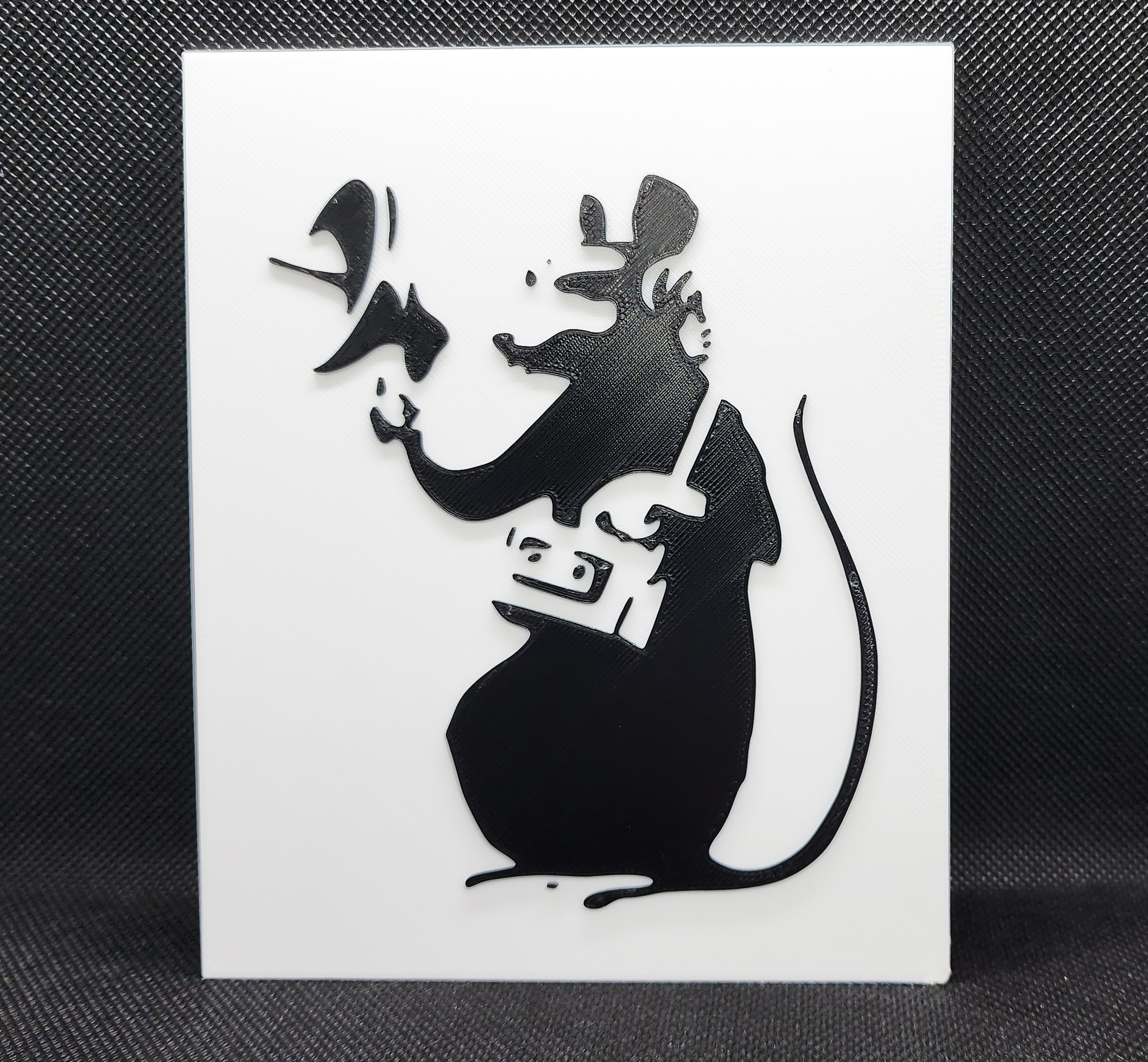 Banksy's Radar Rat - 2 Color w/filament change (1 at a time)