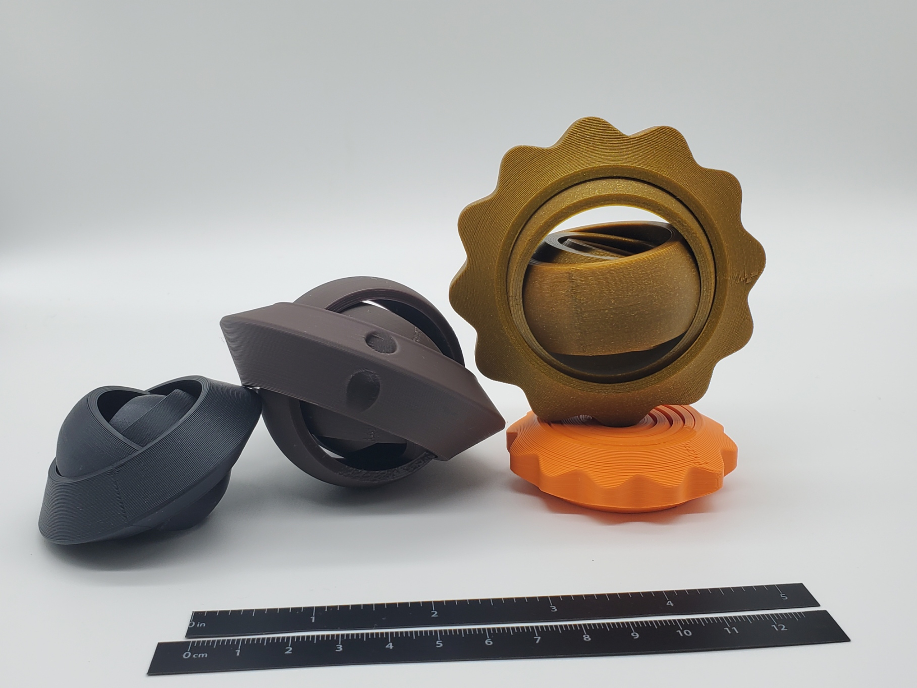 Fidget Gyroscope Rotating Rings