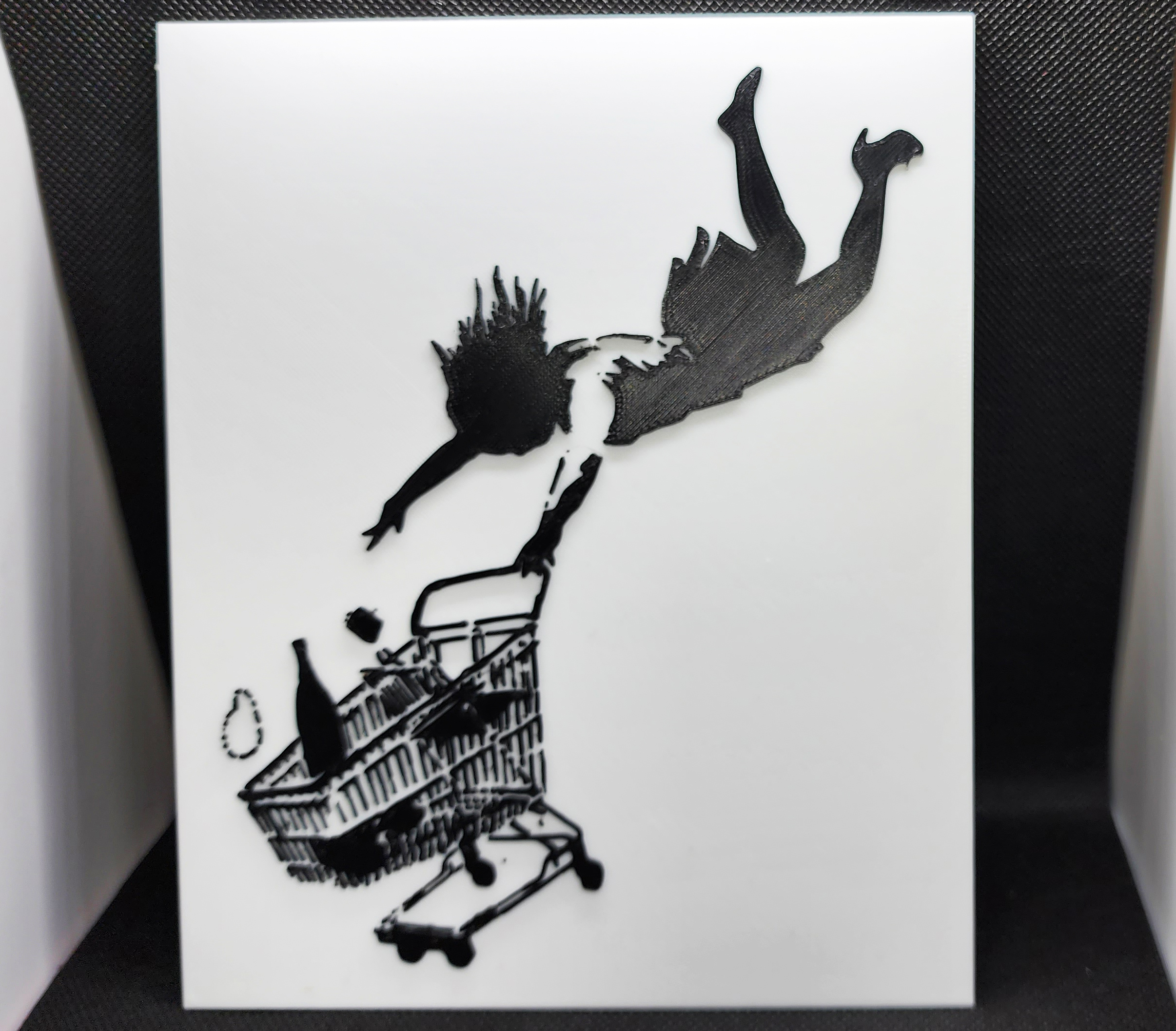 Banksy's Shop Until You Drop - 2 Color w/filament change (1 at a time)
