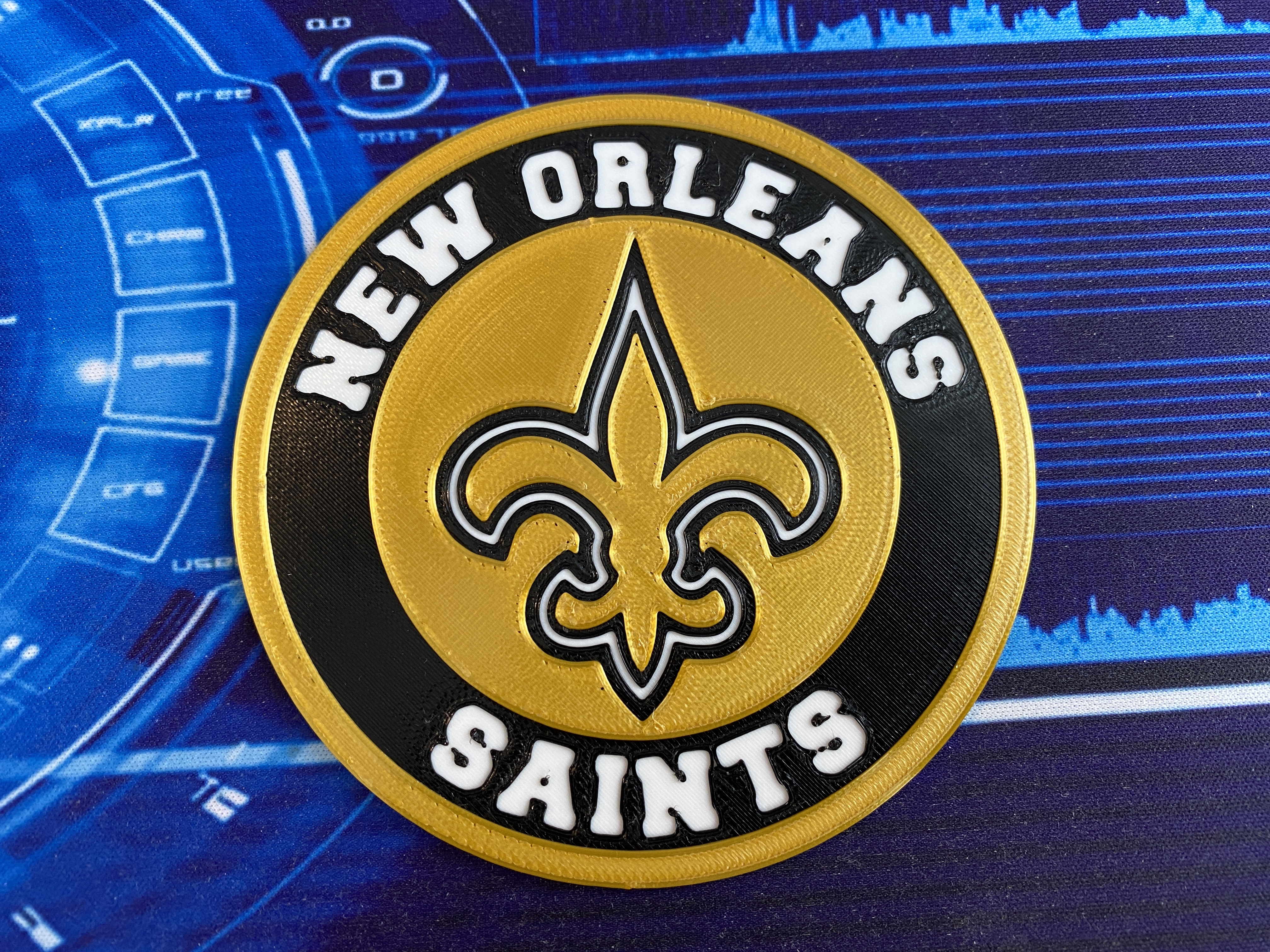New Orleans Saints Coaster